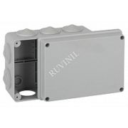 Коробка распределительная для о/п 150х110х70 10 вводов IP55 | 67053 | Рувинил