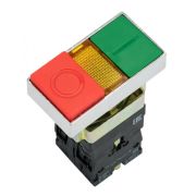 Кнопка  LAY5-BW8465 I-O прямоугольная 230В NO+NC EKF PROxima | pbn-bw8465 | EKF