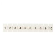 Маркеры для JXB-ST 2,5 с нумерацией 1-10 (100 шт.) EKF PROxima | zb-st-2.5-1-10 | EKF