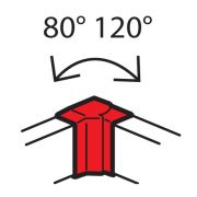 Внутренний изменяемый угол - от 80° до 120° для кабель-каналов 100x50мм METRA | 638031 | Legrand