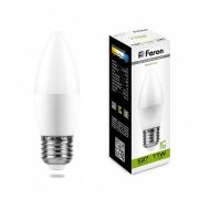 Лампа светодиодная LB-770 (11W) 230V E27 4000K свеча | 25944 | FERON