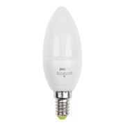 Лампа светодиодная LED 5Вт E14 220В 4000К PLED- ECO-C37 свеча | 1036865A | Jazzway