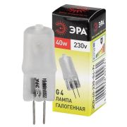 Лампа галогенная капсульная 40Вт 220В G4 JCD | C0039282 | ЭРА