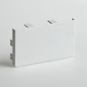 Заглушка для РКК-100х60 и 100х40 (белая) | ЗГЛ-100х60 | Рувинил