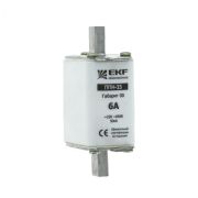 Плавкая вставка ППН-33 160/ 6А габарит 00 | fus-33/160/6 | EKF