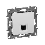 Etika Белый Розетка компьютерная RJ45 одинарная 5 кат. UTP | 672241 | Legrand