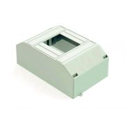 Корпус пластиковый навесной 2-4 модуля, IP30, БЕЛЫЙ, ЩРН-П-2/4 | 31031DEK | DEKraft