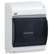 Бокс пластиковый навесной КМПн 2/4 белый (ВхШхГ) 146х96х83мм IP30 KREPTA 3| MKP42-N-04-30-12 | IEK