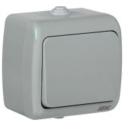 AQUATIC IEK Выключатель 1-клавишный 10А О/У IP54 ВС-20-1-0-А | EVA10-K03-10-54 | IEK