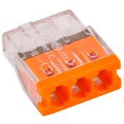 Строительно-монтажная клемма СМК 772-203 (аналог Wago 2273-203)| UKZ30-203-001 | IEK