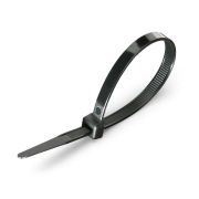 Стяжки нейлоновые КСС 5*200 (ч) (100шт.) | 49415 | Fortisflex