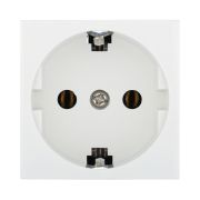 Розетка с з/к, без шторок (белый) LK45 | 851304 | Ecoplast