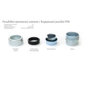 Резьбовой крепежный элемент с внутренней резьбой РКв-25 У2 IP54 | zeta41312 | ГОФРОМАТИК