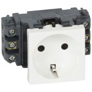 Розетка Mosaic 2М 2P+Т нем.стд. | 077601 | Legrand