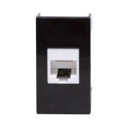 Розетка RJ-45 кат.5E,Viva,1 мод.,черн | 45238 | DKC