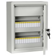 TITAN 3 Корпус металлический ЩРн-24 (395x310x120) IP31 | MKM14-N-24-31-Z | IEK