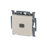 ABB Basic 55 Сл. кость Выключатель 1-клавишный с подсветкой | 1012-0-2156  | 2CKA001012A2156 | ABB