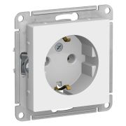 AtlasDesign Белый Розетка с заземлением, 16А, механизм | ATN000143 | SE