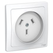 Blanca Белый С/У Розетка силовая 2Р+N, 32А, 250В | BLNSR003231 | SE