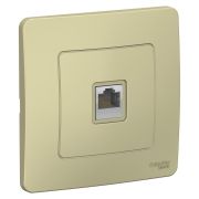 Blanca Бежевый С/У Розетка компьютерная RJ45, кат.5E | BLNIS045007 | SE