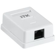 Розетка настенная инф. RJ-45 кат. 5е 1-порт | CS2-1C5EU-12 | ITK