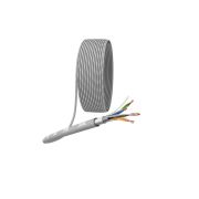 F/UTP-Cu ЭРА Кабель витая пара F/UTP 4x2x24 AWG Cat5e CU PVC 305 м | Б0044688 | ЭРА