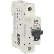 Выключатель автоматический однополюсный M06N 1P C 25А 6кА ARMAT | AR-M06N-1-C025 | IEK
