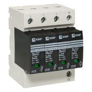Устройство защиты от импульсных перенапряжений Т1+Т2; Iimp-12,5kA; In-20kA; Uc-275В; 3+1 EKF PROxima | OV12-31-506 | EKF