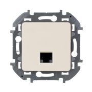 Inspiria Слоновая кость Розетка компьютерная RJ45 С/У категория 5e UTP | 673826 | Legrand
