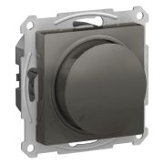 AtlasDesign Сталь Светорегулятор (диммер) поворотно-нажимной LED RC 400Вт механизм | ATN000923 | SE
