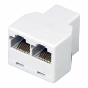 Компьютерный двойник RJ-45(8P-8C) (гнездо - 2 гнезда) | 03-0103 | REXANT