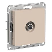 AtlasDesign Песочный TV Розетка оконечная 1DB, механизм | ATN001291 | SE