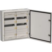 TITAN 5 Корпус металлический ЩРн-72 (2х36) 585х570х140 IP54 серый  | TI5-50-N-2X036-54-7035 | IEK