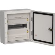 TITAN 5 Корпус металлический ЩРн-12 (1х12) 335х310х140 IP54 серый  | TI5-50-N-012-54-7035 | IEK