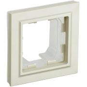 BRITE Рамка 1-ая IP44 РУ-1-БрКр-44 бежевый | BR-M12-44-K10 | IEK
