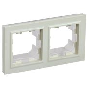 BRITE Рамка 2-ая IP44 РУ-2-БрКр-44 бежевый | BR-M22-44-K10 | IEK