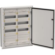 TITAN 5 Корпус металлический ЩРв-96 (2х48) 755х625х130 IP31 серый | TI5-50-V-2X048-31-7035 | IEK