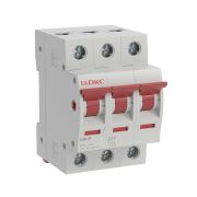 Выключатель нагрузки модульный YON max MSD 3п 80A | MSD-3P80 | DKC