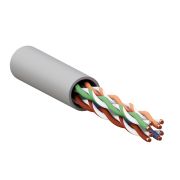 Кабель витая пара TERACOM PRO Cat.5E U/UTP 4 пары solid 24AWG цвет серый упак. 305м | TRP-5EUTP-04PVC-GY-IN3 | EKF