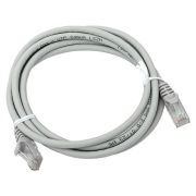 Патч-корд TERACOM PRO Cat.6 неэкранированный UTP оболочка LSZH серый (2,0м) | TRP-6UTP-LSH-2M-GY | EKF