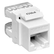 Модуль Keystone TERACOM PRO Cat.6 RJ-45 неэкранированный 110 IDC 180 градусов белый | TRP-KSTN-180D-6UTP-WH | EKF
